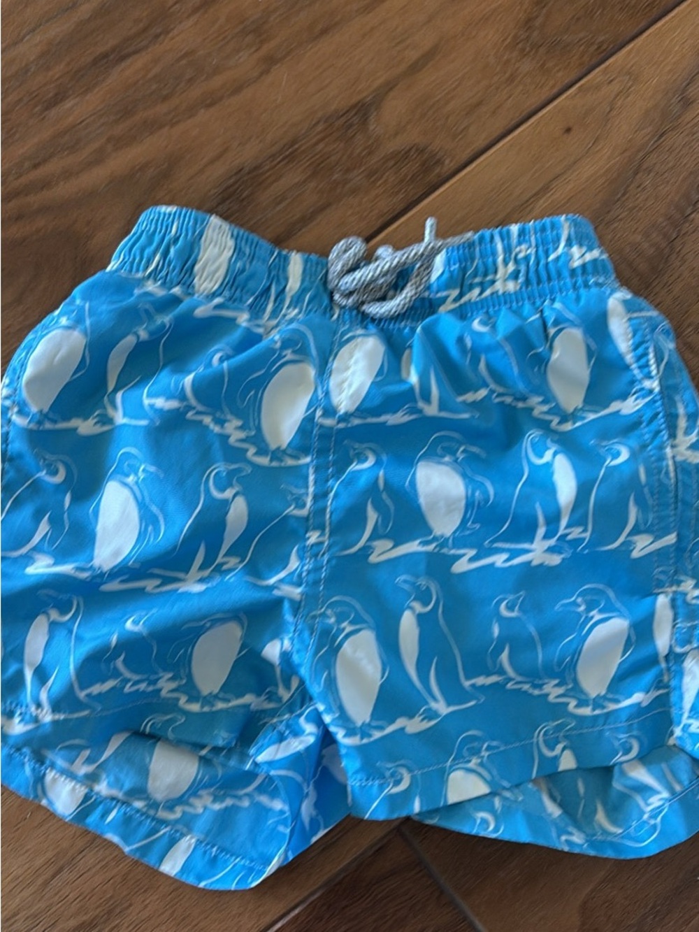 Vilebrequin lightBlue Penguin Print Swim Trunks